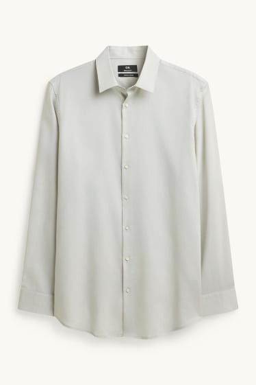 Herren - Businesshemd - Regular Fit - Kent - hellgrau
