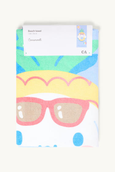 Kinder Mädchen - Cinnamoroll - Handtuch - 60 x 120 cm - blau