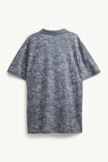 Herren - Poloshirt - Regular Fit - grau