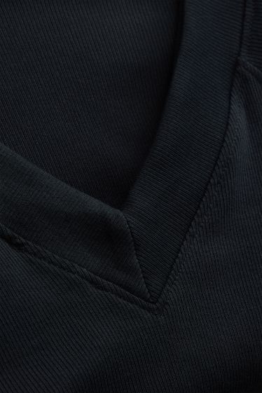 Dames - T-shirt - zwart