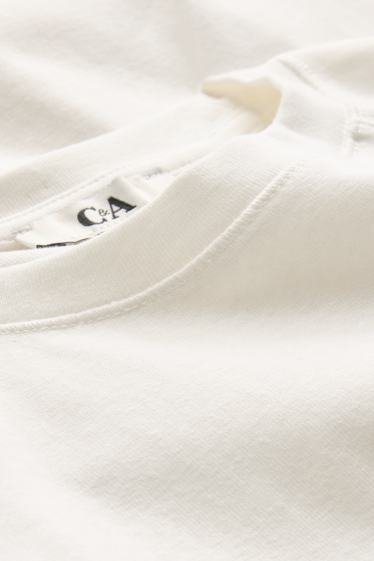 Damen - T-Shirt - Slim Fit - weiß