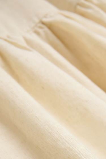 Kinder Mädchen - Kleid - orange