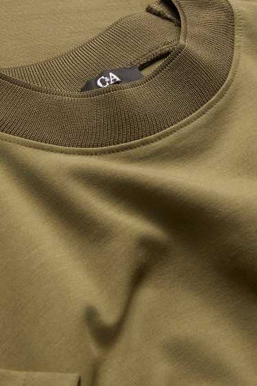 Damen - T-Shirt - Regular Fit - khaki