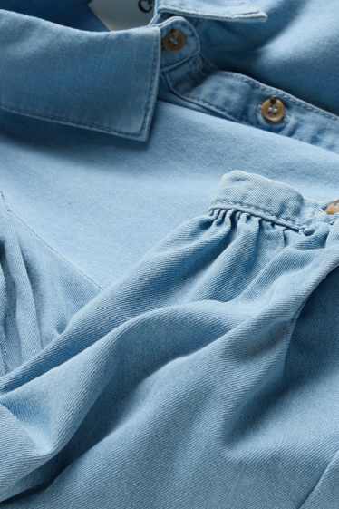 Femmes - Blouse-chemise en jean - bleu