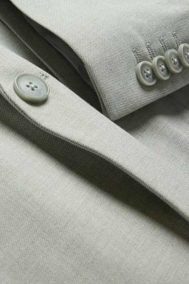 Herren - Baukasten-Sakko - Regular Fit - Leinen-Mix - hellgrün