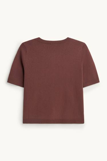 Women - Cardigan - brown