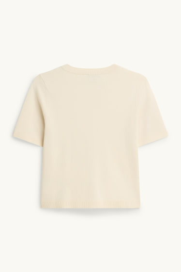 Women - Cardigan - cremewhite