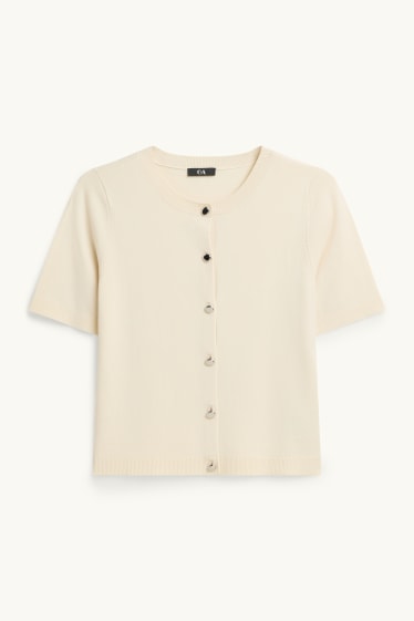 Women - Cardigan - cremewhite