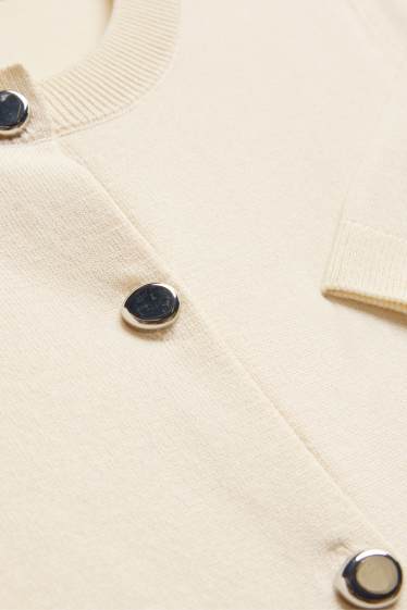 Women - Cardigan - cremewhite