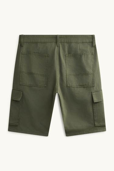 Herren - Cargo-Shorts - khaki