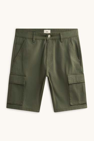 Herren - Cargo-Shorts - khaki