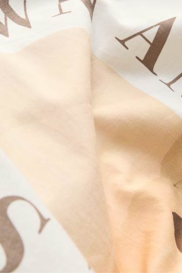 Unisex - Tricou - relaxed fit - alb