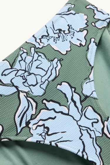 Donna - Slip bikini - vita media - LYCRA® XTRA LIFE™ - verde