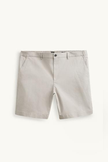 Bărbați - Pantaloni scurți - crem
