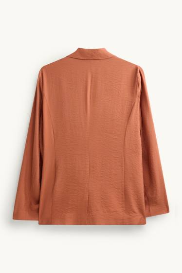 Dona - Blazer formal - regular fit - marró