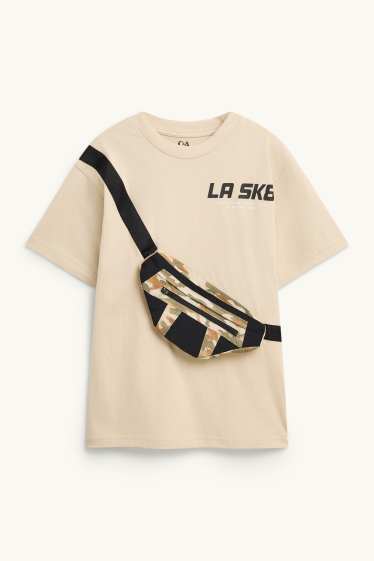 Bambini - Skater - t-shirt - beige