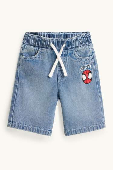 Niños - Spidey y sus superamigos - bermuda vaquera - azul