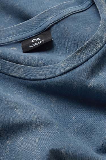 Herren - T-Shirt - Regular Fit - blau