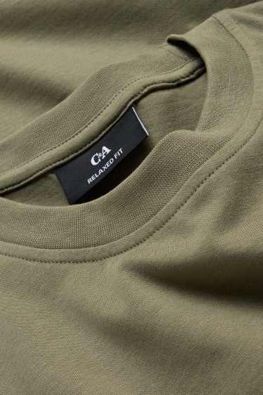 Herren - T-Shirt - Relaxed Fit - grün