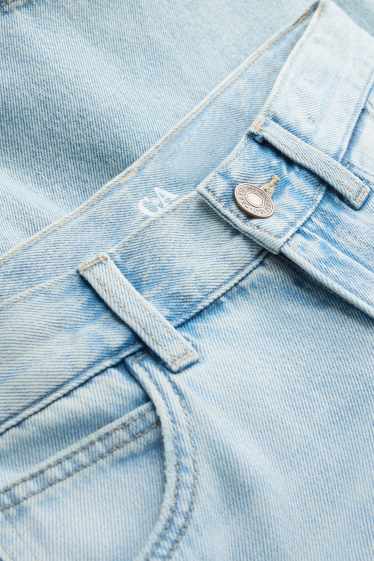 Children Boys - Denim Bermuda shorts - light blue