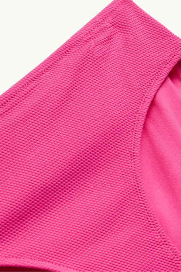 Dámské - Spodní díl bikin - mid waist - LYCRA® XTRA LIFE™ - růžová