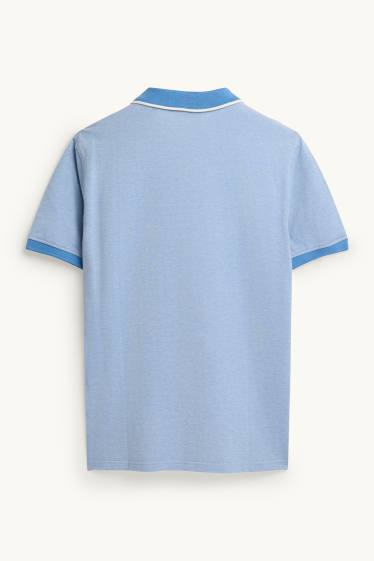 Herren - Poloshirt - Regular Fit - blau