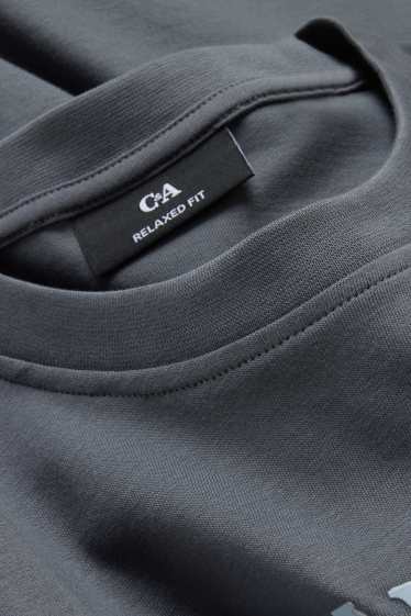 Herren - T-Shirt - Regular Fit - dunkelgrau