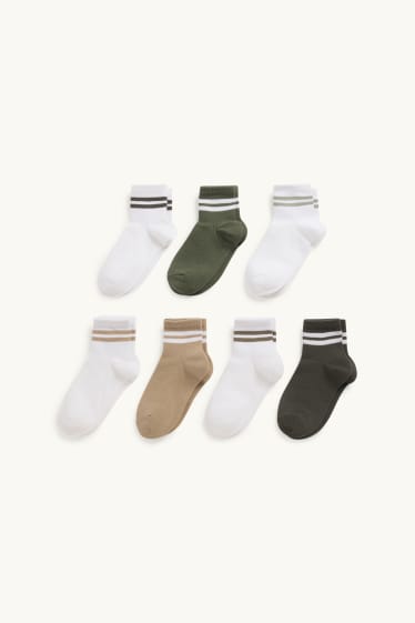 Kinder Jungen - Multipack 7er - Socken - weiss