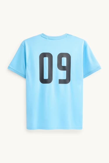 Kinder Jungen - Argentinien - Kurzarmshirt - hellblau