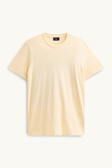 Bărbați - Tricou - regular fit - crem