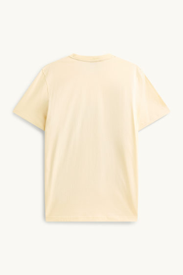 Bărbați - Tricou - regular fit - crem