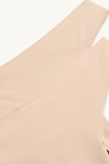 Dámské - Multipack 2 ks - neviditelná tanga - béžová