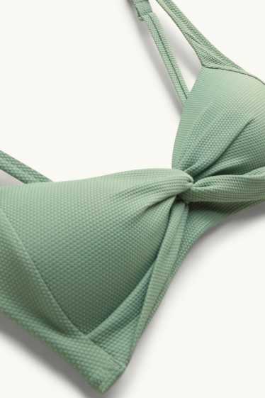 Dames - Bikinitop - bandeau - voorgevormd - LYCRA® XTRA LIFE™ - groen