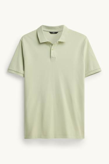 Herren - Poloshirt - Regular Fit - grün