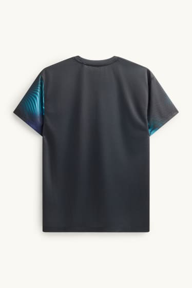 Kinder Jungen - Tiger - Kurzarmshirt - schwarz