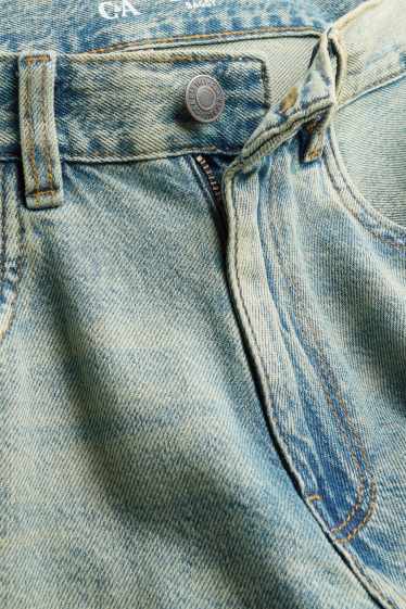 Kinder Jungen - Jeans-Bermudas - blau