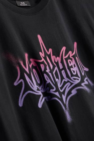 Herren - Top - Relaxed Fit - schwarz