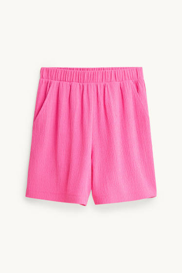 Damen - Sweatshorts - pink