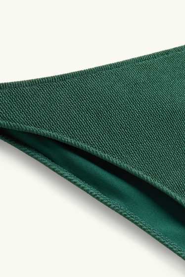 Femmes - Bas de bikini brésilien - mid waist - LYCRA® XTRA LIFE™ - vert foncé