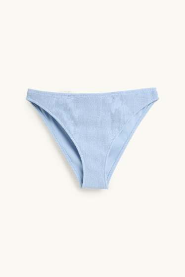 Femmes - Bas de bikini brésilien - mid waist - LYCRA® XTRA LIFE™ - bleu clair