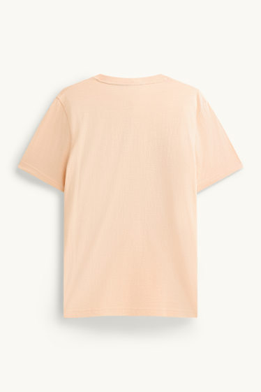Herren - T-Shirt - Regular Fit - apricot