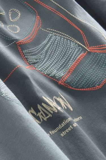 Děti - chlapci - Gaming - tričko s krátkým rukávem - petrolejová