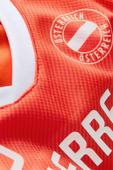 Bambini - Austria - maglia a maniche corte - rosso