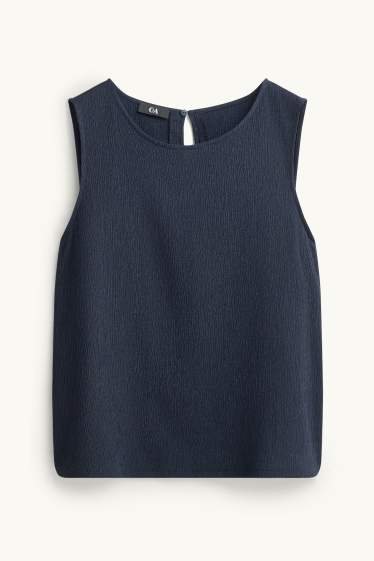 Femmes - Caraco - bleu foncé