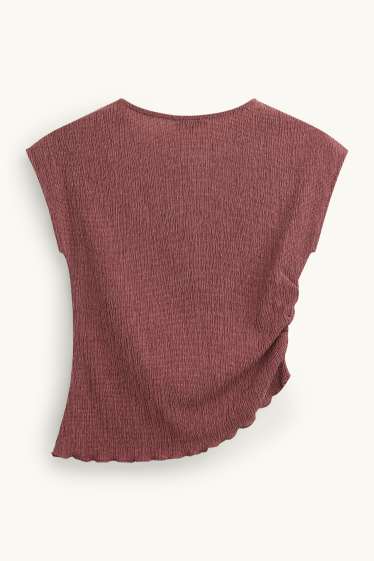 Donna - T-shirt - fantasia - bordeaux