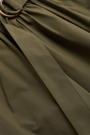 Donna - Gonna con cintura - kaki