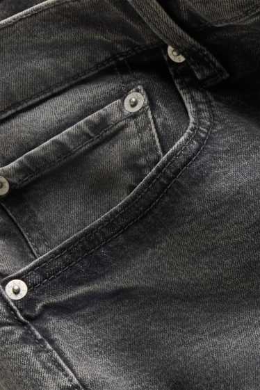 Hommes - Short en jean - jean gris foncé