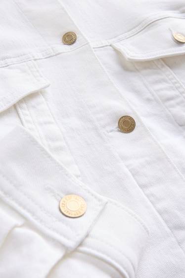 Femmes - Veste en jean - blanc