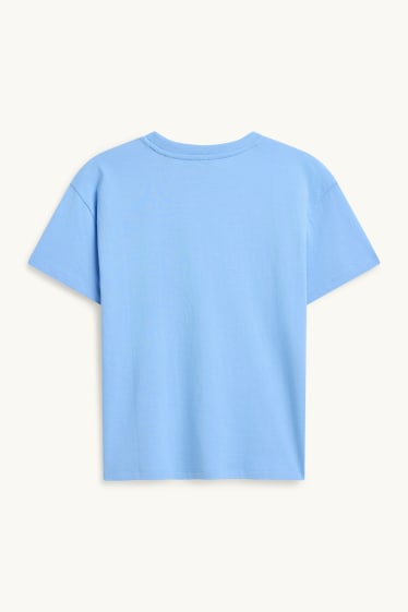 Donna - T-shirt - relaxed fit - azzurro