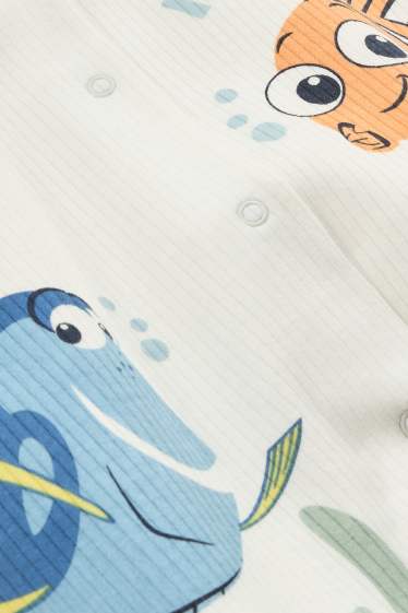 Baby Jungen - Findet Nemo - Baby-Schlafanzug - gerippt - weiß